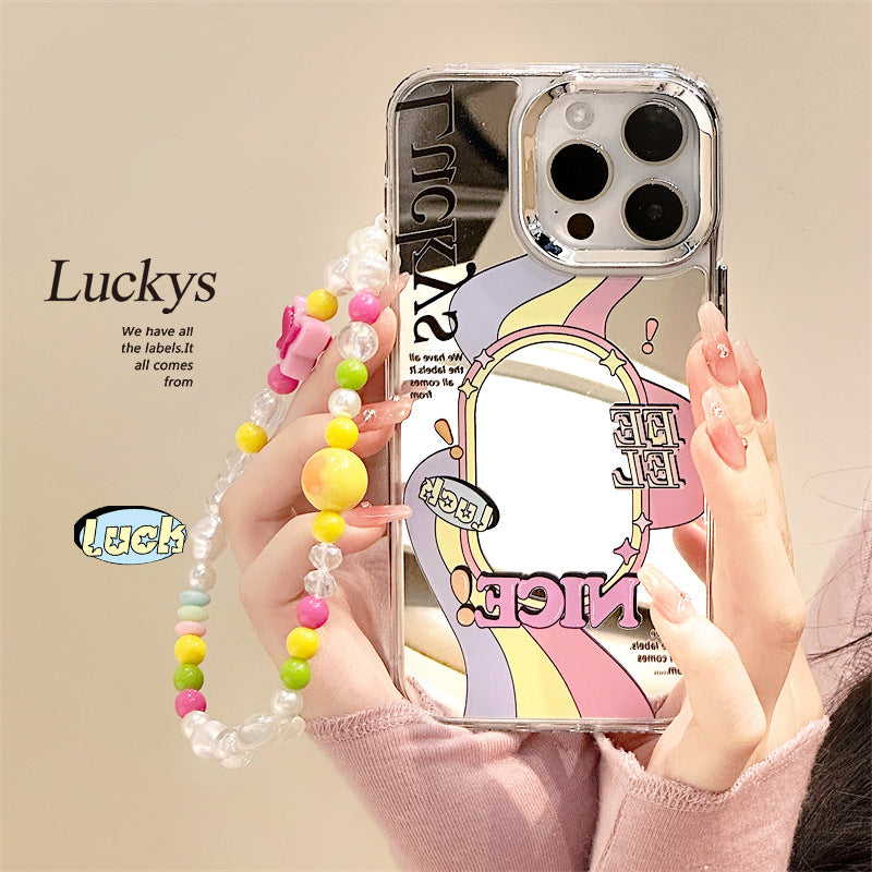 Dinos。 鏡面 iPhone 保護殼三合一