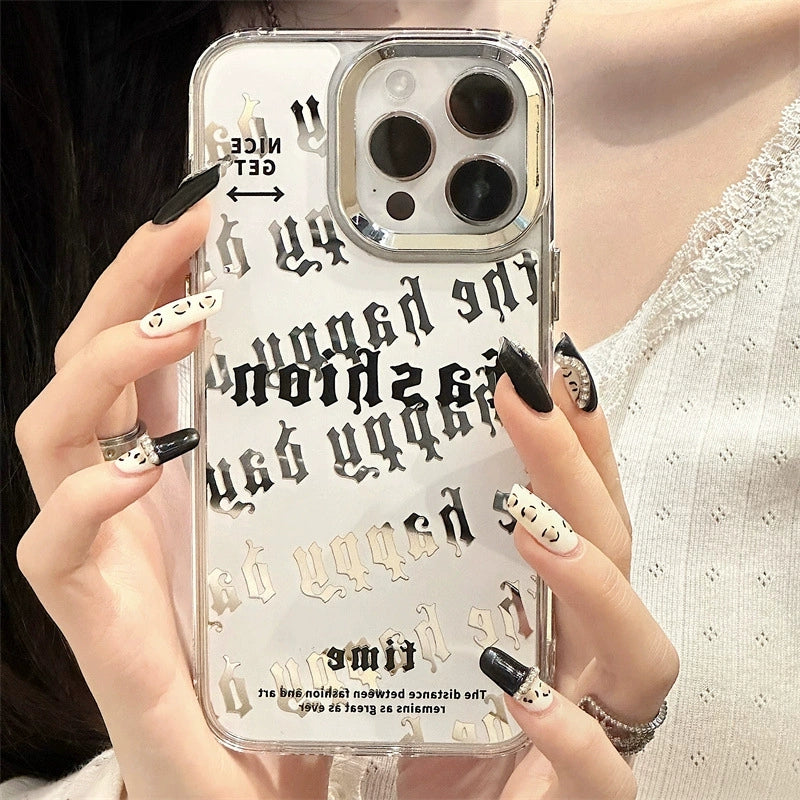 Dinos。 鏡面 iPhone 保護殼三合一