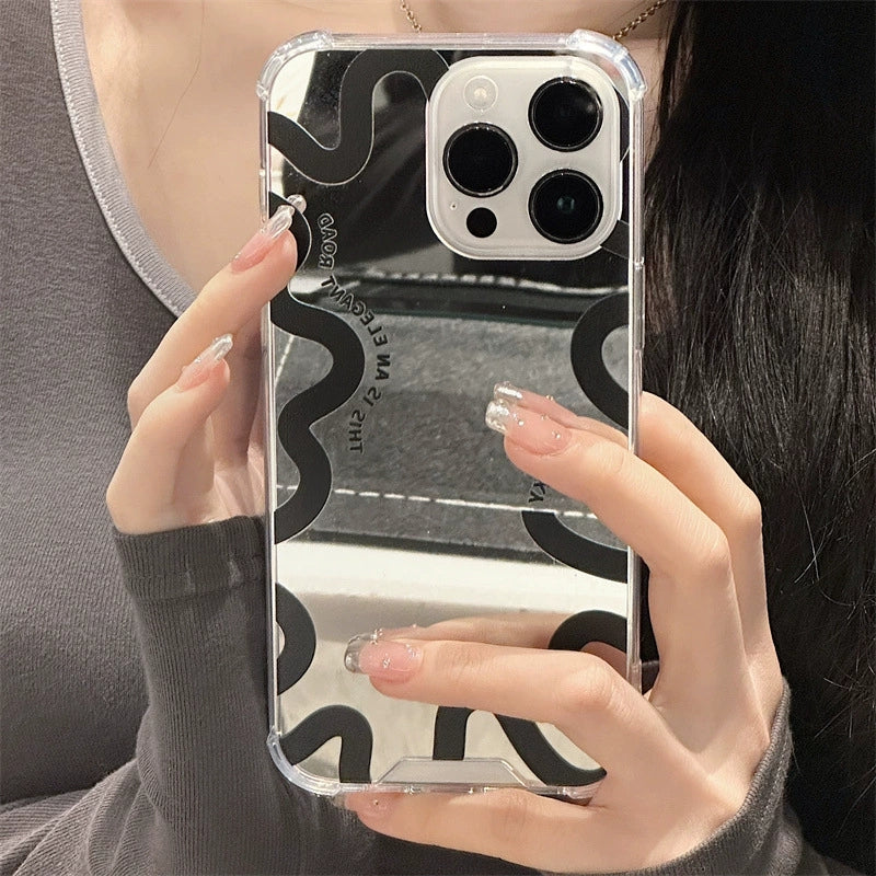 Dinos。iphone小眾手機殼三合一鏡面
