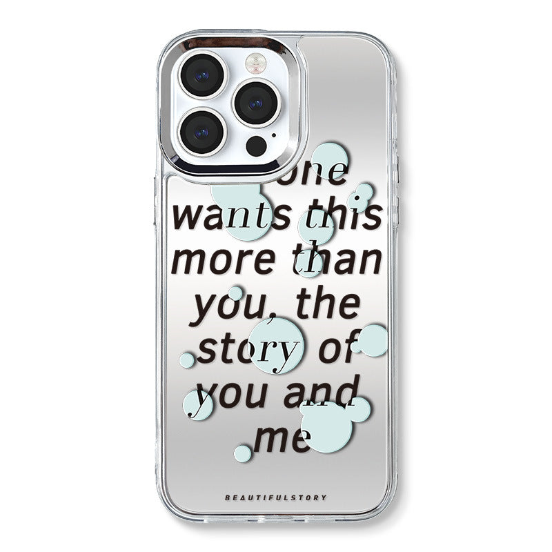 Dinos。 鏡面 iPhone 保護殼三合一