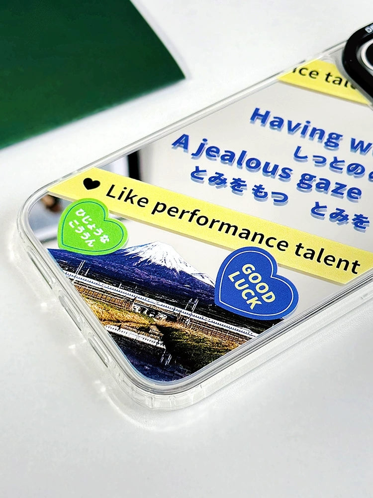 Dinos。 鏡面 iPhone 保護殼三合一