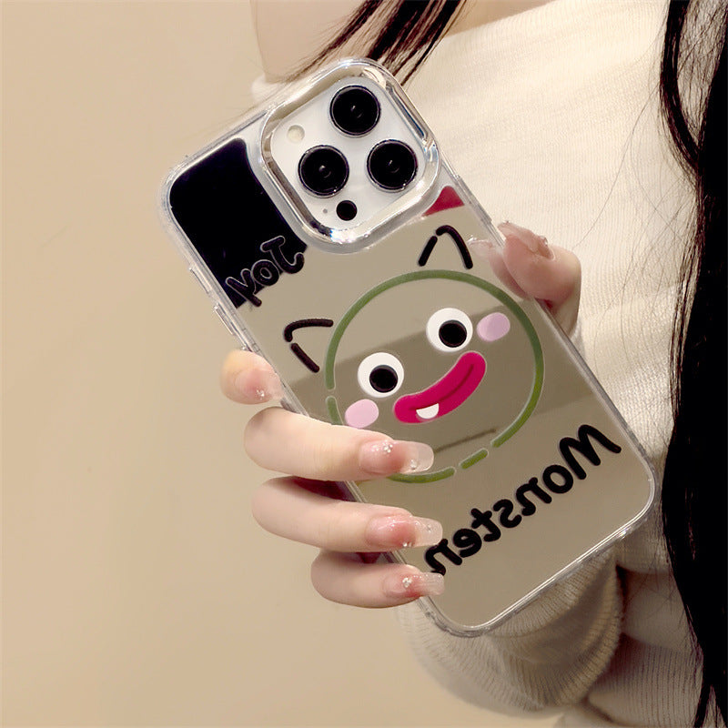 Dinos。 鏡面 iPhone 保護殼三合一