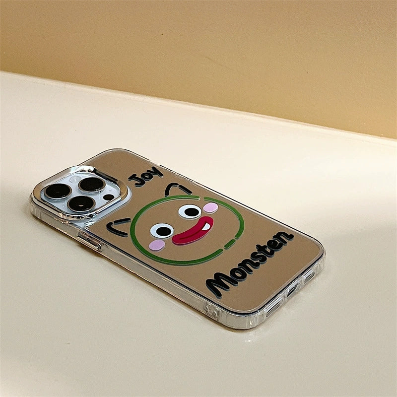 Dinos。 鏡面 iPhone 保護殼三合一