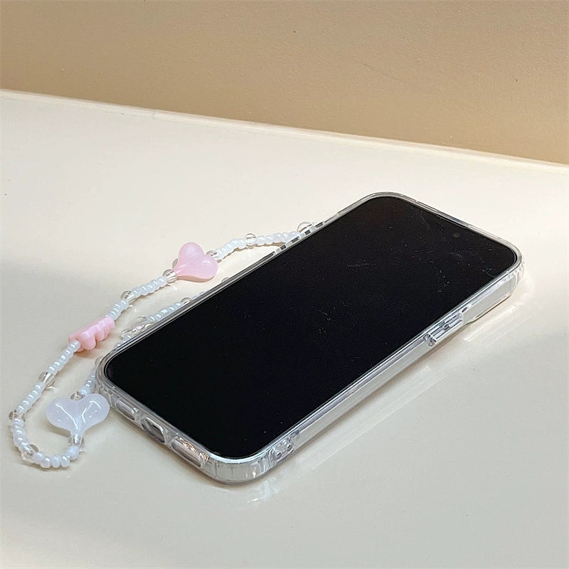 Dinos。iphone手機殼加手鍊三合一鏡面保護套
