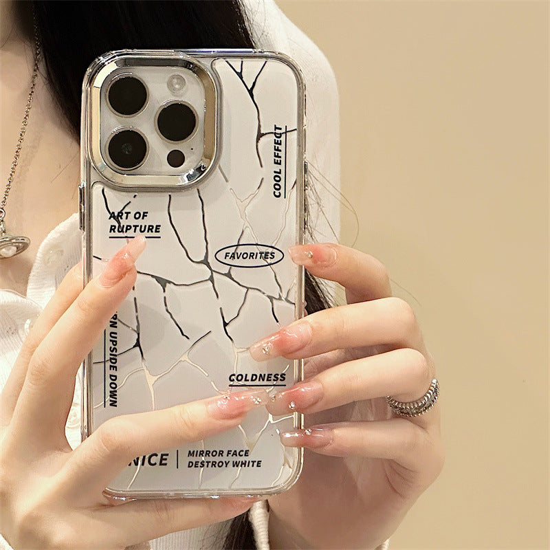 Dinos。 鏡面 iPhone 保護殼三合一