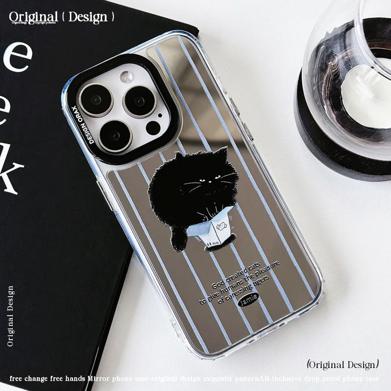 Dinos。 鏡面 iPhone 保護殼三合一