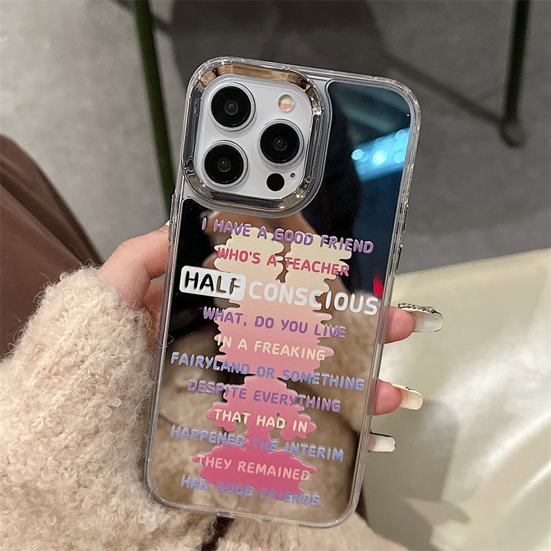 Dinos。 鏡面 iPhone 保護殼