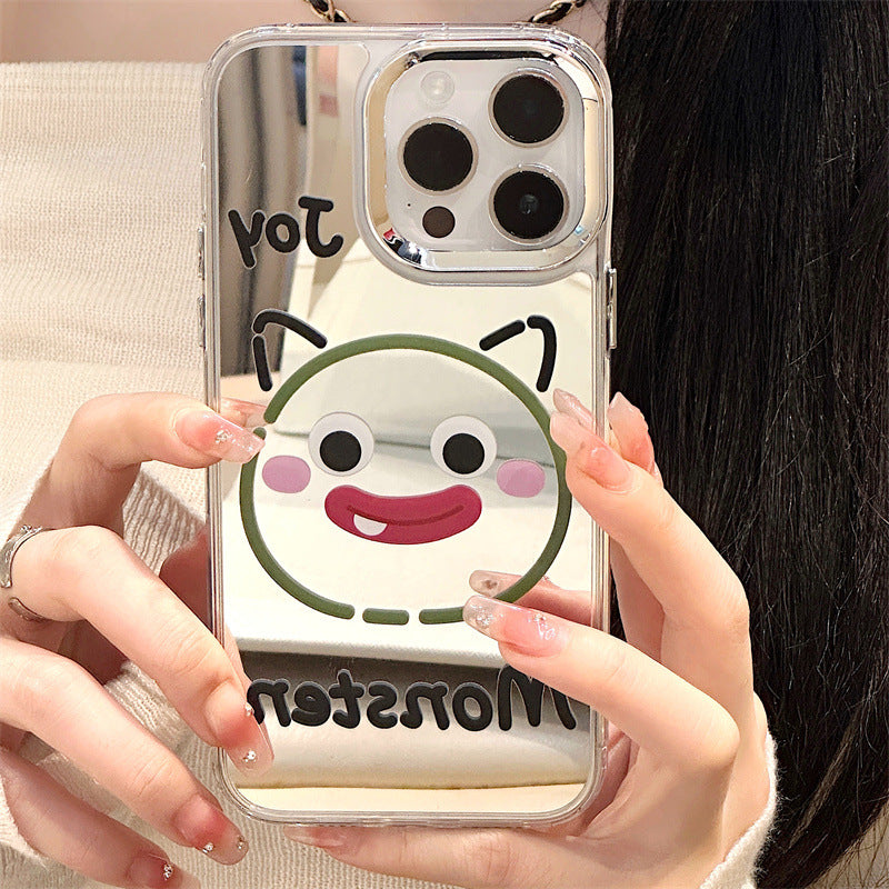 Dinos。 鏡面 iPhone 保護殼三合一