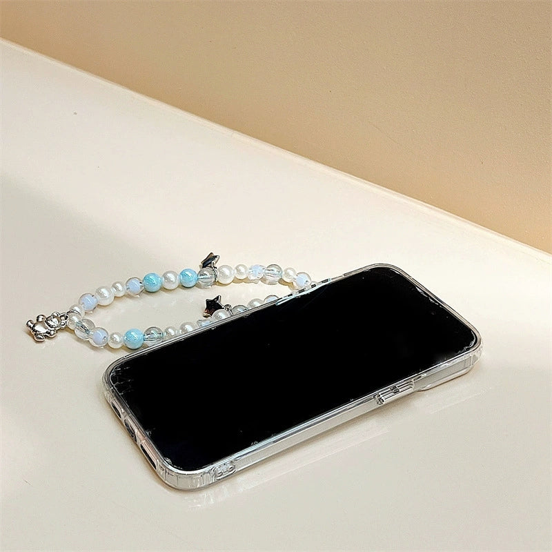 Dinos。iphone手機殼三合一鏡面殼蘋果手機鏈