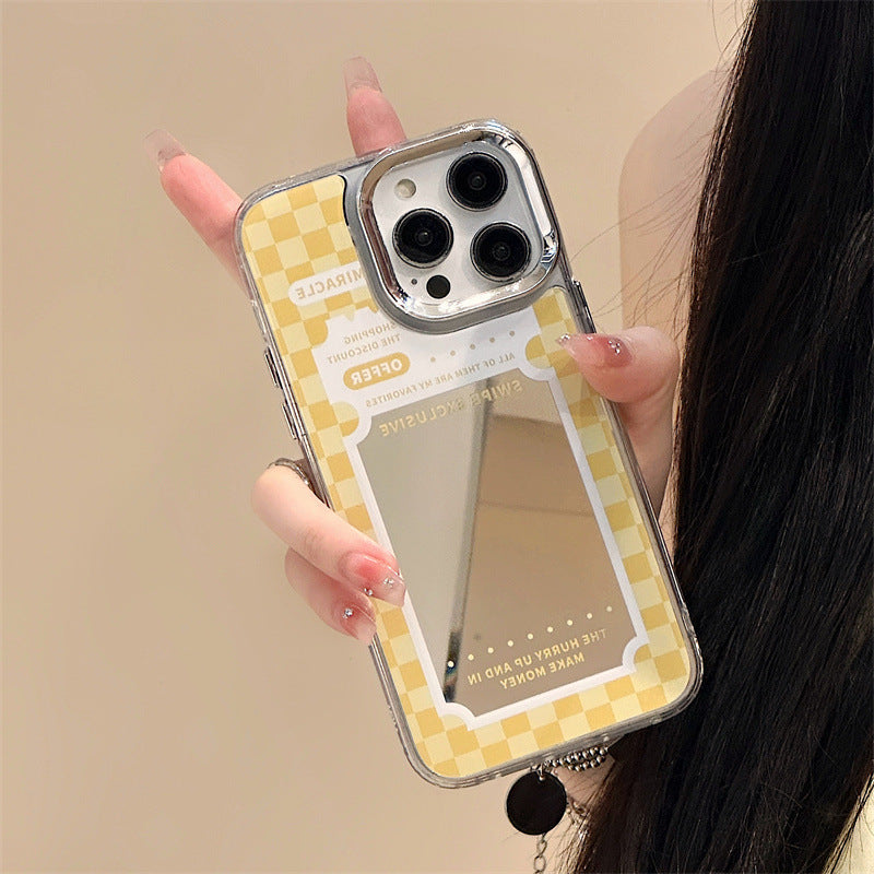 Dinos。 鏡面 iPhone 保護殼三合一