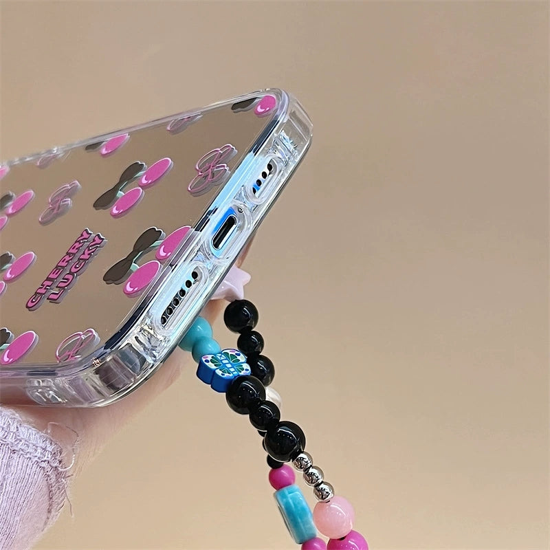 Dinos。手機殼iphone手鍊蘋果三合一鏡面