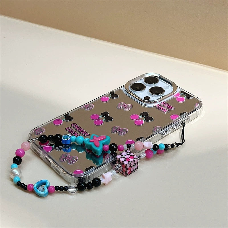 Dinos。手機殼iphone手鍊蘋果三合一鏡面