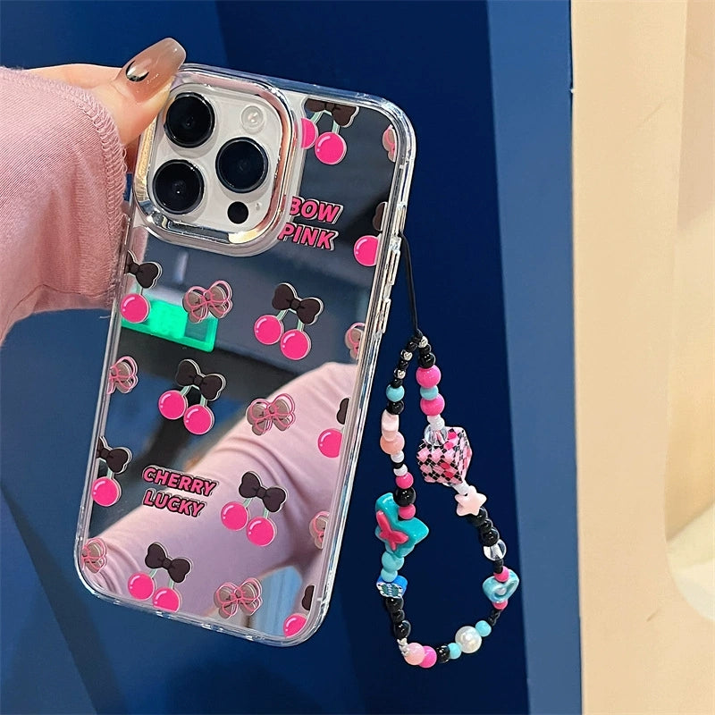 Dinos。手機殼iphone手鍊蘋果三合一鏡面