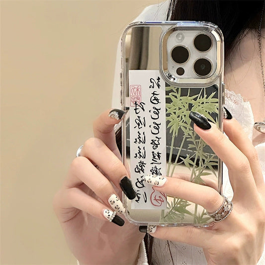 Dinos。iphone手機殼國風蘋果三合一鏡面殼
