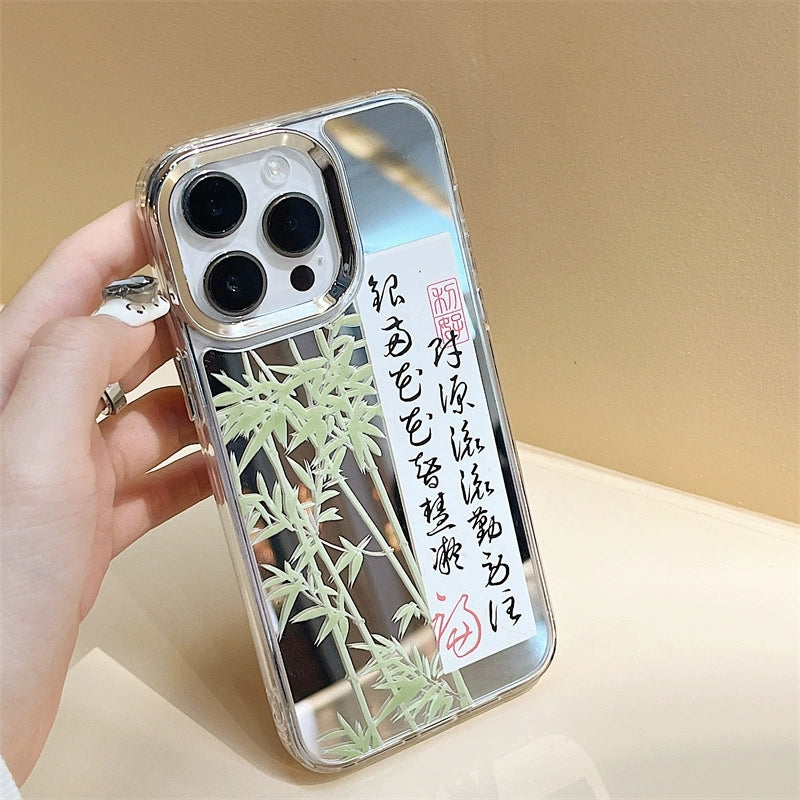 Dinos。iphone手機殼國風蘋果三合一鏡面殼