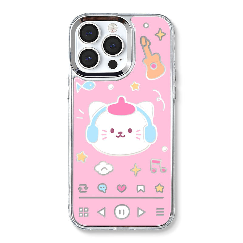 Dinos。 鏡面 iPhone 保護殼