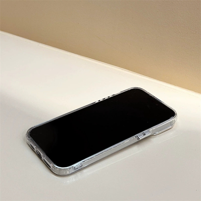 Dinos。 鏡面 iPhone 保護殼三合一加手機鏈