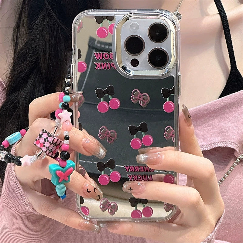 Dinos。手機殼iphone手鍊蘋果三合一鏡面