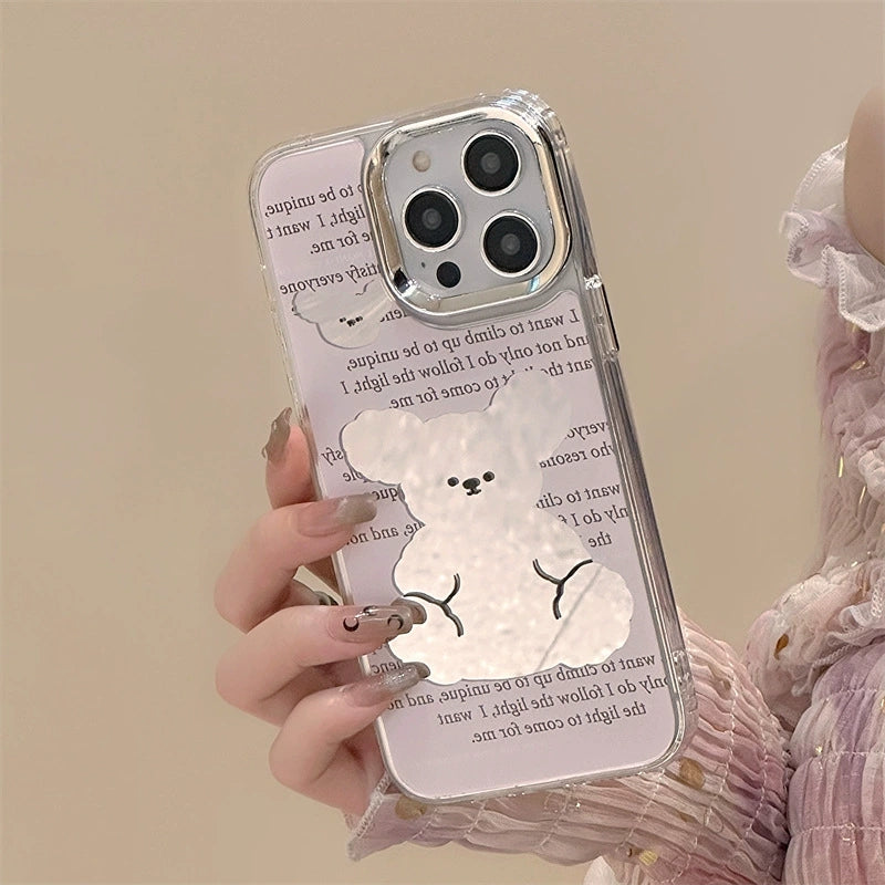 Dinos。iphone手機鏈三合一鏡面殼蘋果手機殼