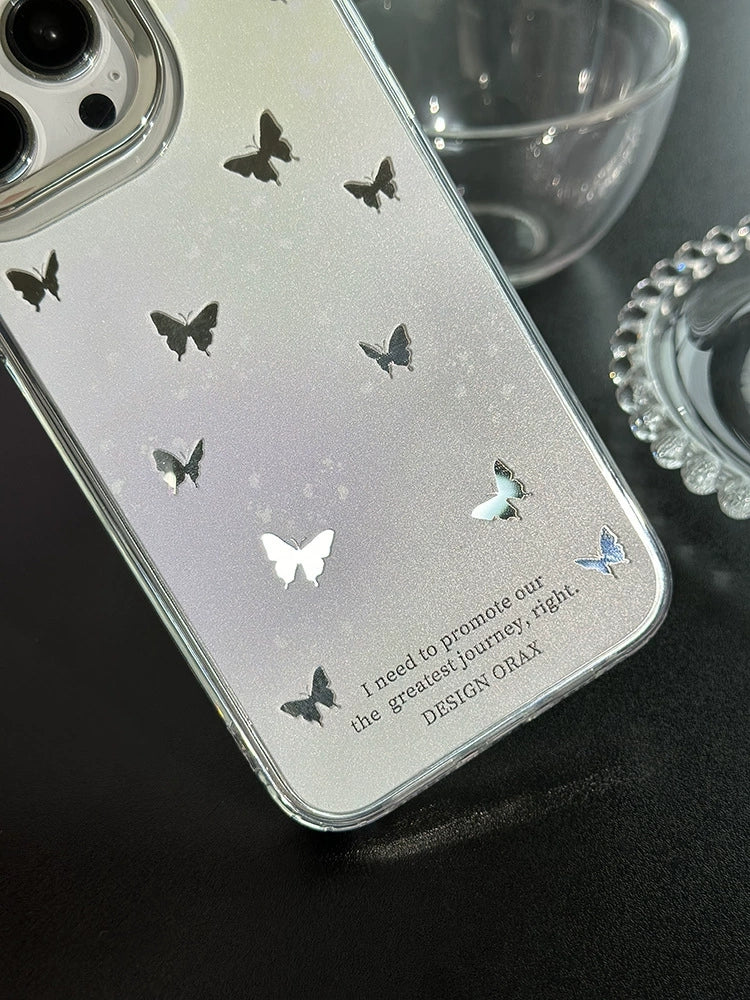 Dinos。iPhone 三合一鏡面手機殼加手鍊