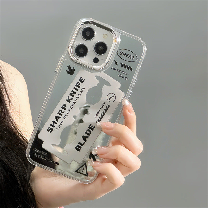Dinos。 鏡面 iPhone 保護殼三合一