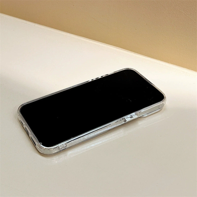 Dinos。 鏡面 iPhone 保護殼三合一加手機鏈