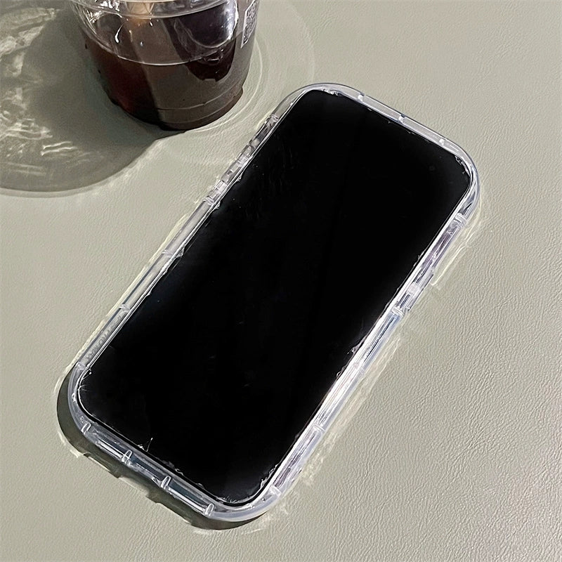 Dinos。 鏡面 iPhone 保護殼三合一加手機鏈